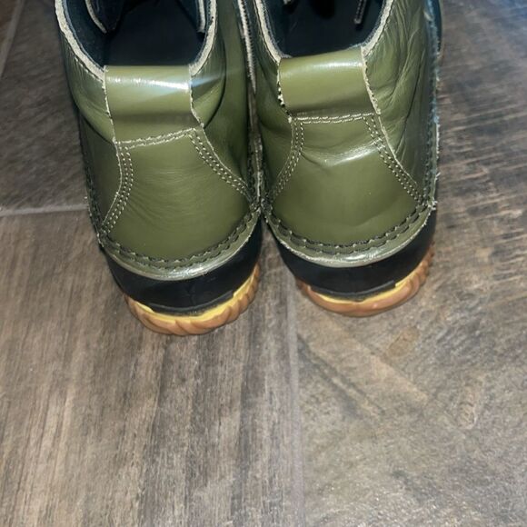 Sorel green and black duck boots in excellent condition - Picture 3 of 4